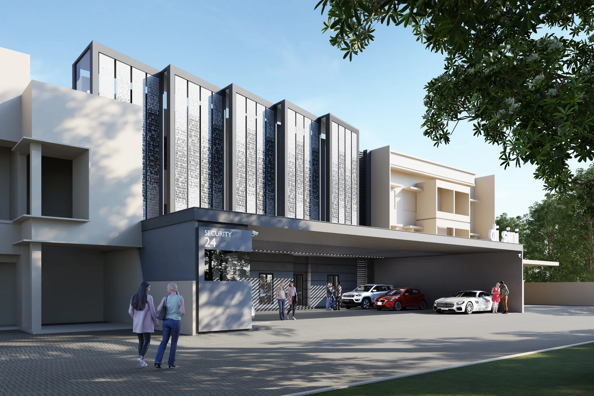 Sekat Living boarding house exterior